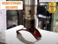 Demiray 8 MM Ultra Çelik Rotovatör Bıçağı Dayanım Testi